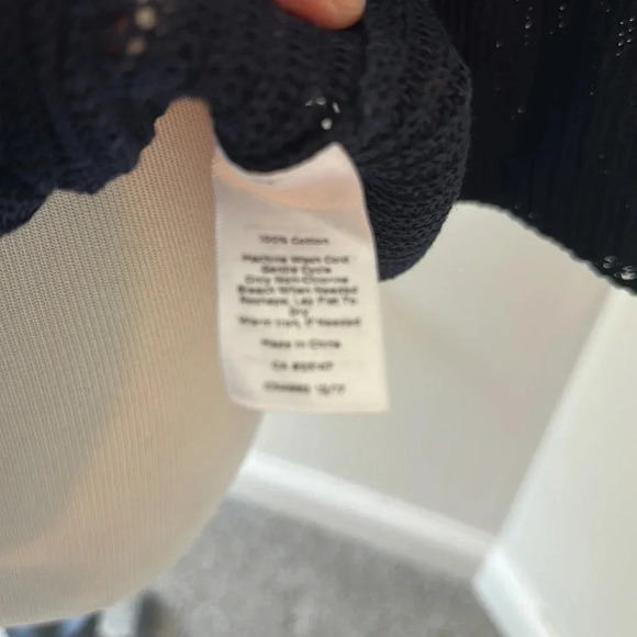 Talbots Lightweight Navy Sweater, Size Small, Like New - Picture 8 of 8